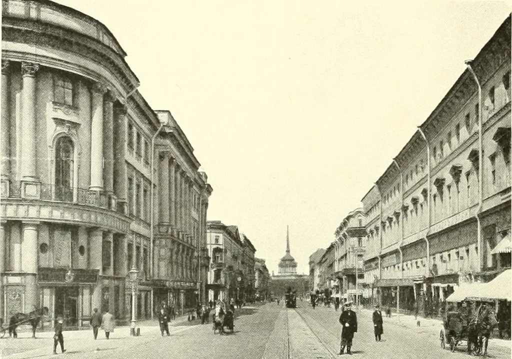 An illustration from Saint-Pétersbourg, 1913, leaf 65