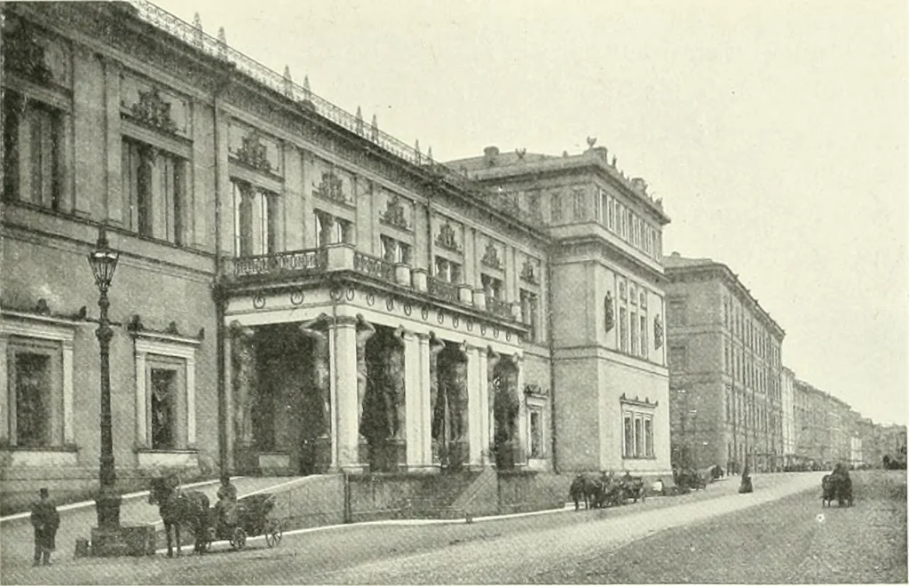 An illustration from Saint-Pétersbourg, 1913, leaf 108
