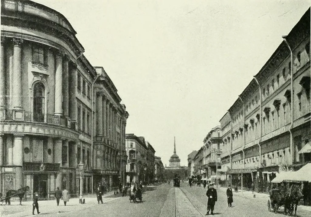 An illustration from Saint-Pétersbourg, 1913, leaf 67