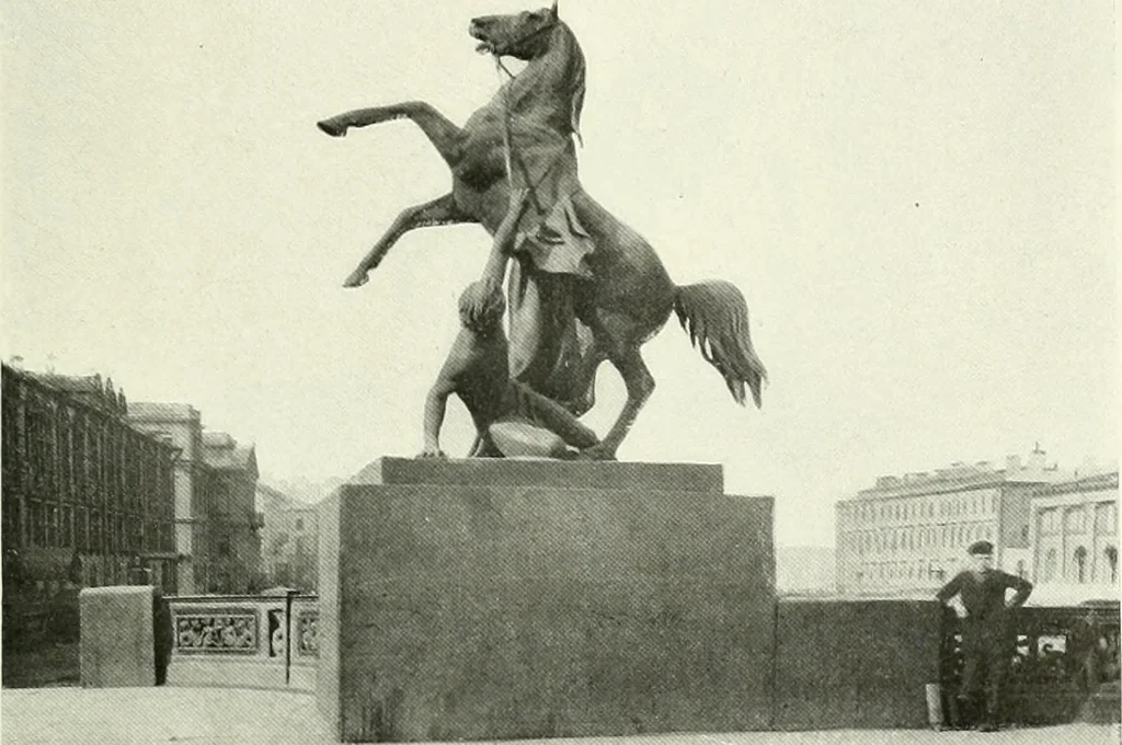 An illustration from Saint-Pétersbourg, 1913, leaf 82