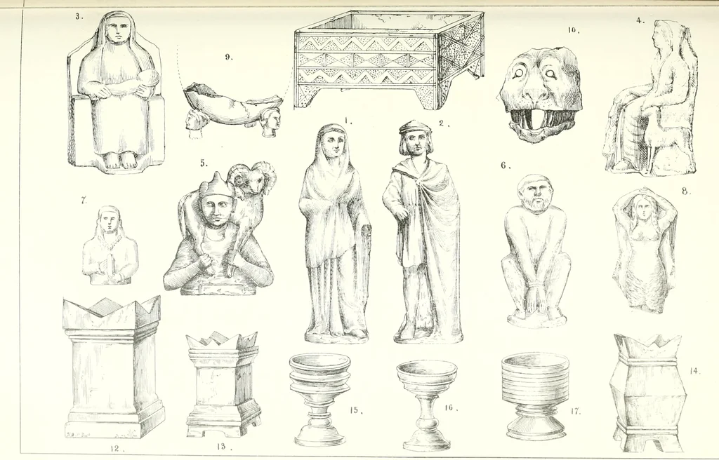 An illustration from Salaminia (Cyprus) : the history, treasures, & antiquities of Salamis in the island of Cyprus, 1882, leaf 186