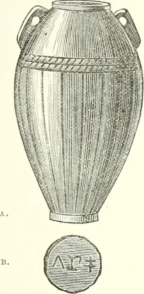 An illustration from Salaminia (Cyprus) : the history, treasures, & antiquities of Salamis in the island of Cyprus, 1882, leaf 196