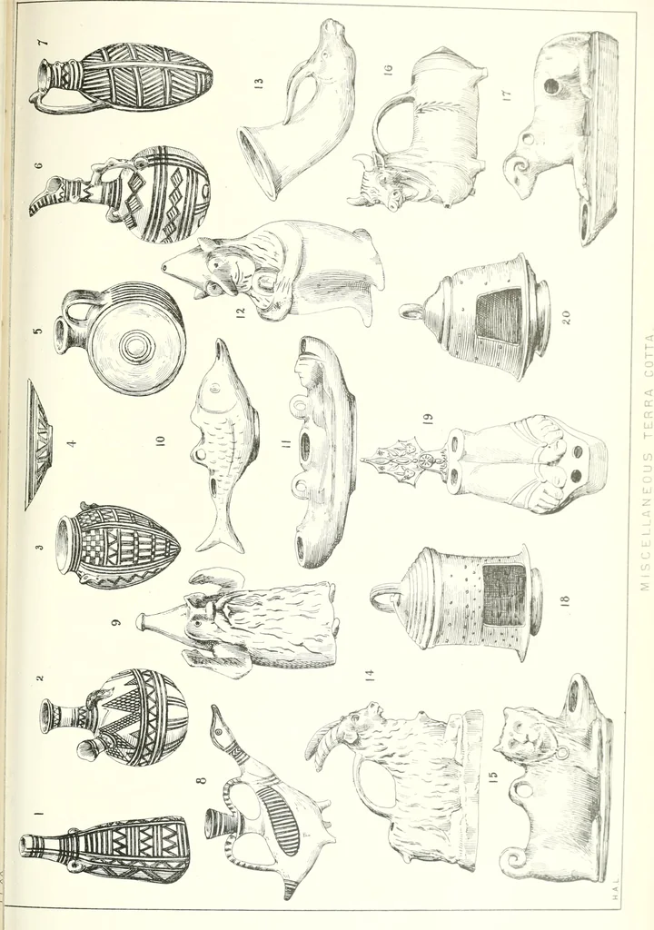 An illustration from Salaminia (Cyprus) : the history, treasures, & antiquities of Salamis in the island of Cyprus, 1882, leaf 376