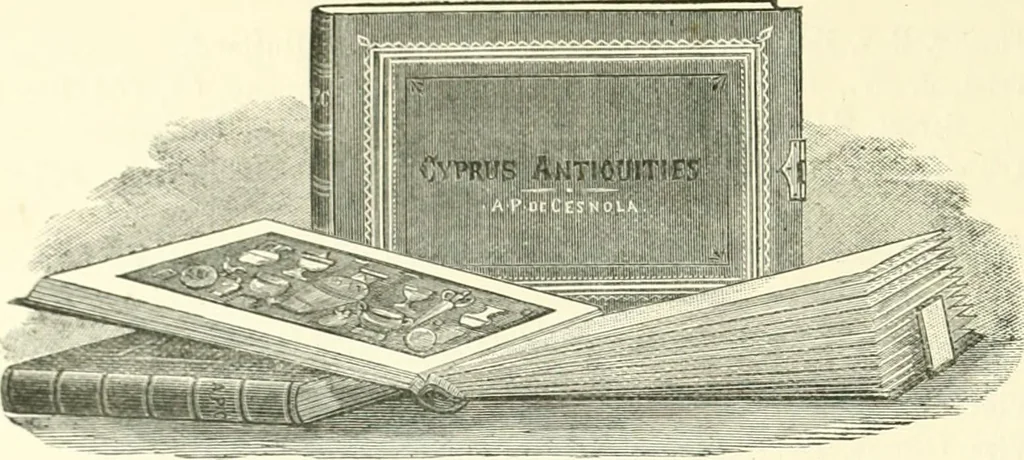 An illustration from Salaminia (Cyprus) : the history, treasures, & antiquities of Salamis in the island of Cyprus, 1882, leaf 447