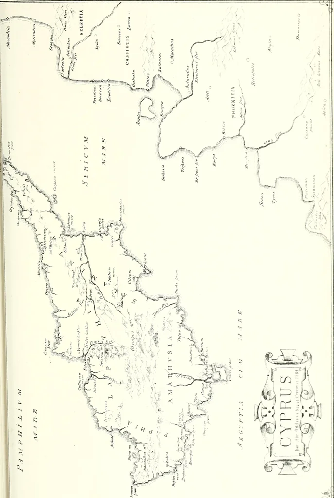An illustration from Salaminia (Cyprus) : the history, treasures, & antiquities of Salamis in the island of Cyprus, 1882, leaf 60