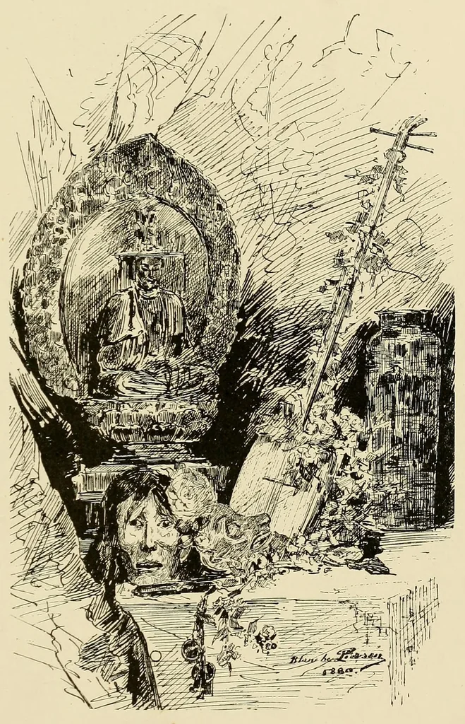An illustration from The Salon; a collection of the choicest paintings recently executed by distinguished European artists .., 1881, leaf 135