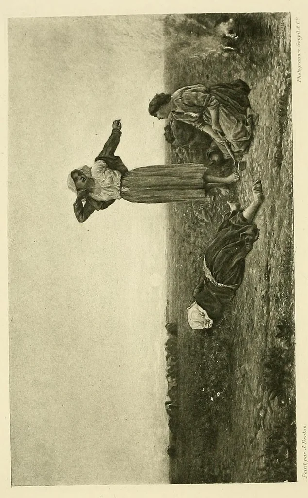 An illustration from The Salon; a collection of the choicest paintings recently executed by distinguished European artists .., 1881, leaf 198