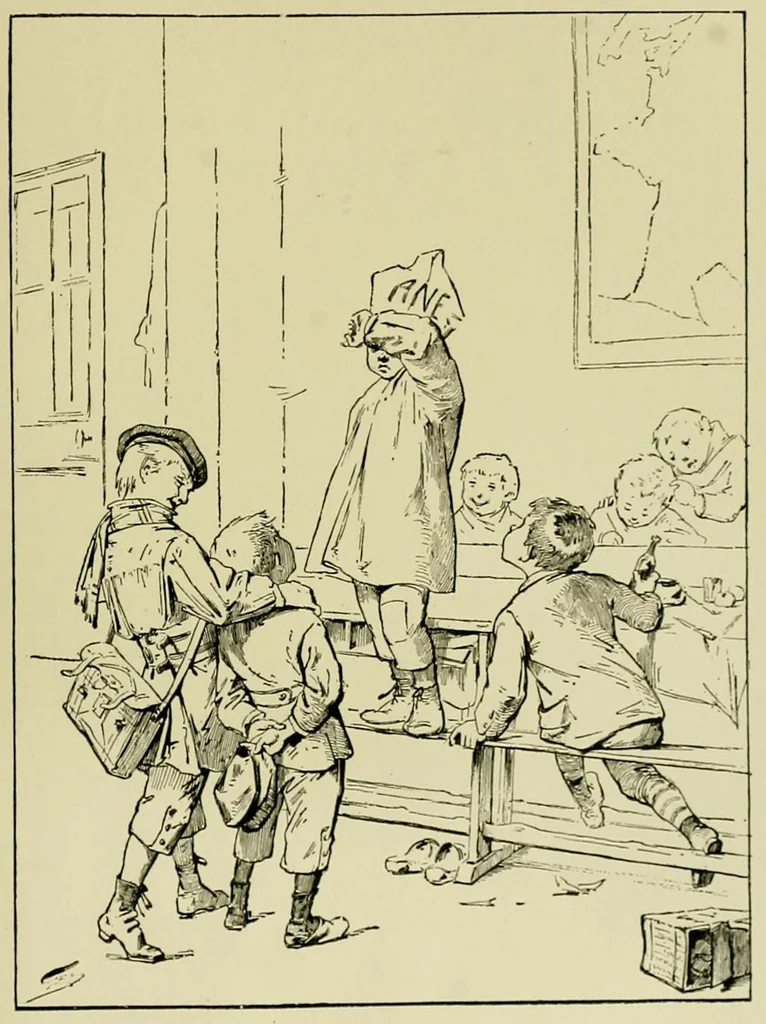 An illustration from The Salon; a collection of the choicest paintings recently executed by distinguished European artists .., 1881, leaf 189