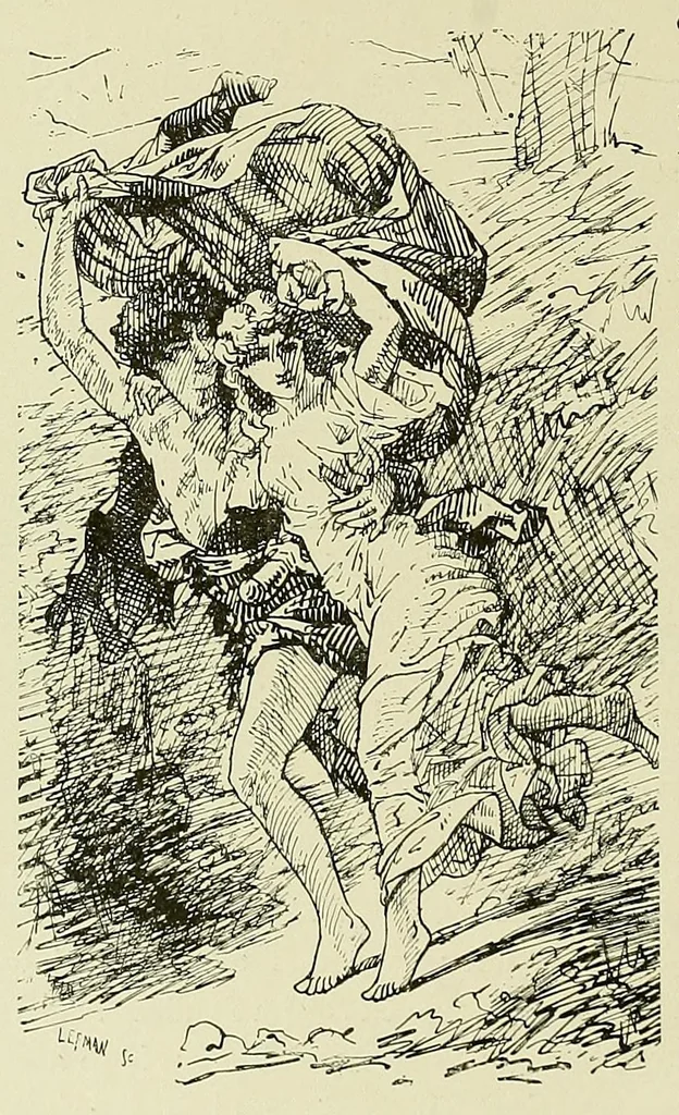 An illustration from The Salon; a collection of the choicest paintings recently executed by distinguished European artists .., 1881, leaf 208