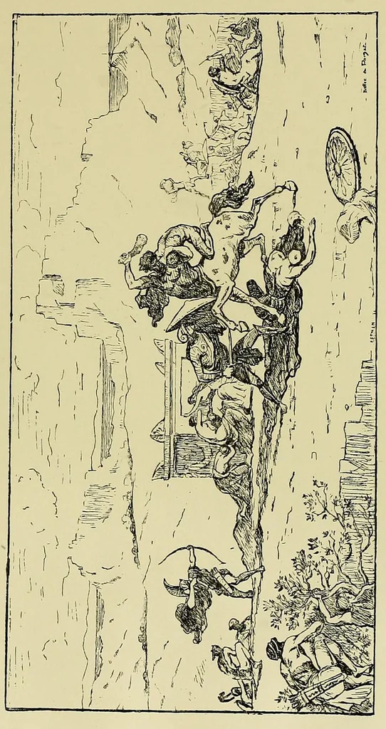 An illustration from The Salon; a collection of the choicest paintings recently executed by distinguished European artists .., 1881, leaf 319