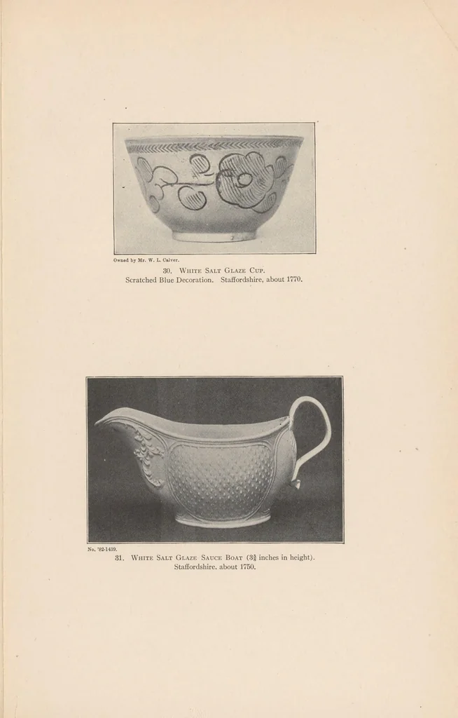 An illustration from Salt glazed stoneware : Germany, Flanders, England and the United States, 1907, leaf 57