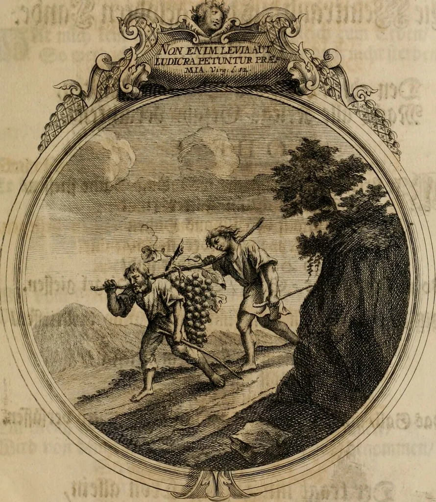 An illustration from Sammlung geist- und sinnreicher Gedancken uber verschiedene aus der Natur, Kunst, und Wissenschafften vorgestellte Sinn-Bilder : durch alle Gattungen der Hoch-Teutschen Reim-Kunst, theils zur Jugendsamen Lehr, und nutzlicher Gemüths-Ergötzung, theils zur angenehmen Gesang, 1749, leaf 10