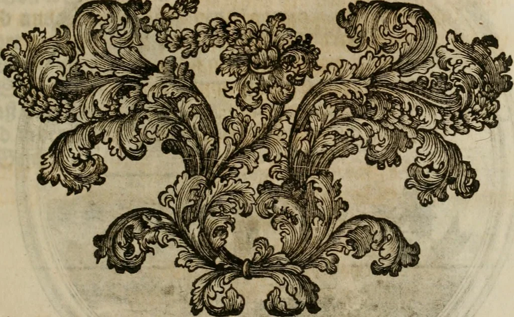 An illustration from Sammlung geist- und sinnreicher Gedancken uber verschiedene aus der Natur, Kunst, und Wissenschafften vorgestellte Sinn-Bilder : durch alle Gattungen der Hoch-Teutschen Reim-Kunst, theils zur Jugendsamen Lehr, und nutzlicher Gemüths-Ergötzung, theils zur angenehmen Gesang, 1749, leaf 14