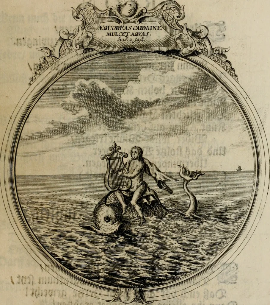 An illustration from Sammlung geist- und sinnreicher Gedancken uber verschiedene aus der Natur, Kunst, und Wissenschafften vorgestellte Sinn-Bilder : durch alle Gattungen der Hoch-Teutschen Reim-Kunst, theils zur Jugendsamen Lehr, und nutzlicher Gemüths-Ergötzung, theils zur angenehmen Gesang, 1749, leaf 154