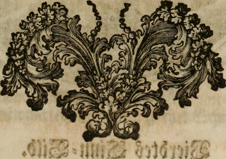 An illustration from Sammlung geist- und sinnreicher Gedancken uber verschiedene aus der Natur, Kunst, und Wissenschafften vorgestellte Sinn-Bilder : durch alle Gattungen der Hoch-Teutschen Reim-Kunst, theils zur Jugendsamen Lehr, und nutzlicher Gemüths-Ergötzung, theils zur angenehmen Gesang, 1749, leaf 18