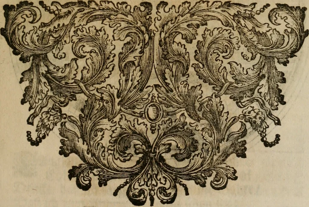 An illustration from Sammlung geist- und sinnreicher Gedancken uber verschiedene aus der Natur, Kunst, und Wissenschafften vorgestellte Sinn-Bilder : durch alle Gattungen der Hoch-Teutschen Reim-Kunst, theils zur Jugendsamen Lehr, und nutzlicher Gemüths-Ergötzung, theils zur angenehmen Gesang, 1749, leaf 184