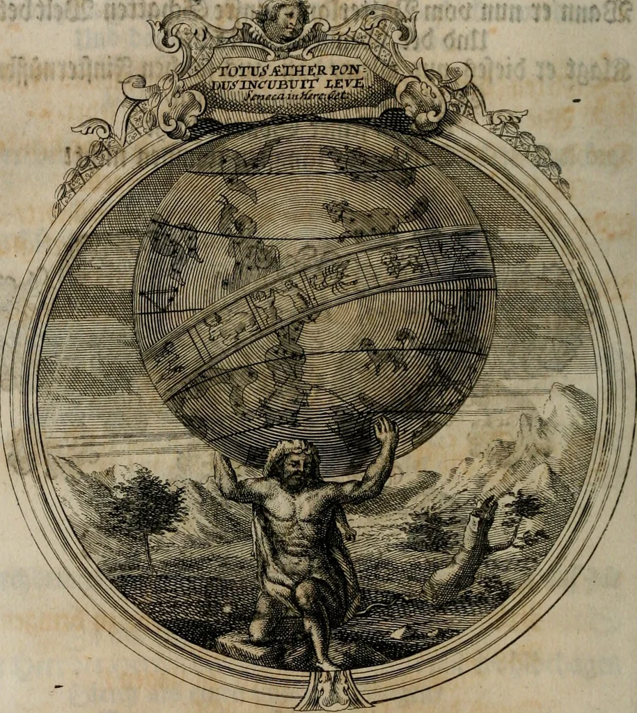 An illustration from Sammlung geist- und sinnreicher Gedancken uber verschiedene aus der Natur, Kunst, und Wissenschafften vorgestellte Sinn-Bilder : durch alle Gattungen der Hoch-Teutschen Reim-Kunst, theils zur Jugendsamen Lehr, und nutzlicher Gemüths-Ergötzung, theils zur angenehmen Gesang, 1749, leaf 197