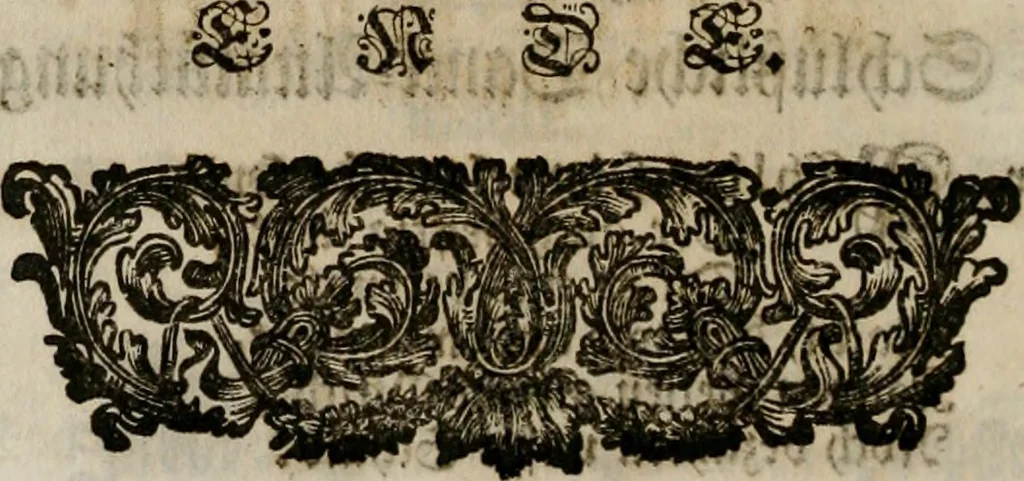 An illustration from Sammlung geist- und sinnreicher Gedancken uber verschiedene aus der Natur, Kunst, und Wissenschafften vorgestellte Sinn-Bilder : durch alle Gattungen der Hoch-Teutschen Reim-Kunst, theils zur Jugendsamen Lehr, und nutzlicher Gemüths-Ergötzung, theils zur angenehmen Gesang, 1749, leaf 227