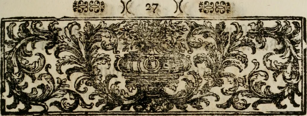 An illustration from Sammlung geist- und sinnreicher Gedancken uber verschiedene aus der Natur, Kunst, und Wissenschafften vorgestellte Sinn-Bilder : durch alle Gattungen der Hoch-Teutschen Reim-Kunst, theils zur Jugendsamen Lehr, und nutzlicher Gemüths-Ergötzung, theils zur angenehmen Gesang, 1749, leaf 230