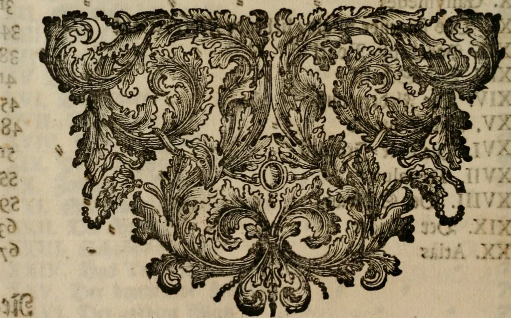 An illustration from Sammlung geist- und sinnreicher Gedancken uber verschiedene aus der Natur, Kunst, und Wissenschafften vorgestellte Sinn-Bilder : durch alle Gattungen der Hoch-Teutschen Reim-Kunst, theils zur Jugendsamen Lehr, und nutzlicher Gemüths-Ergötzung, theils zur angenehmen Gesang, 1749, leaf 299