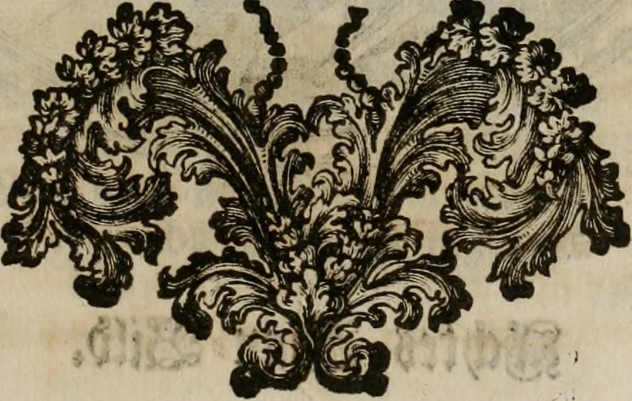 An illustration from Sammlung geist- und sinnreicher Gedancken uber verschiedene aus der Natur, Kunst, und Wissenschafften vorgestellte Sinn-Bilder : durch alle Gattungen der Hoch-Teutschen Reim-Kunst, theils zur Jugendsamen Lehr, und nutzlicher Gemüths-Ergötzung, theils zur angenehmen Gesang, 1749, leaf 32