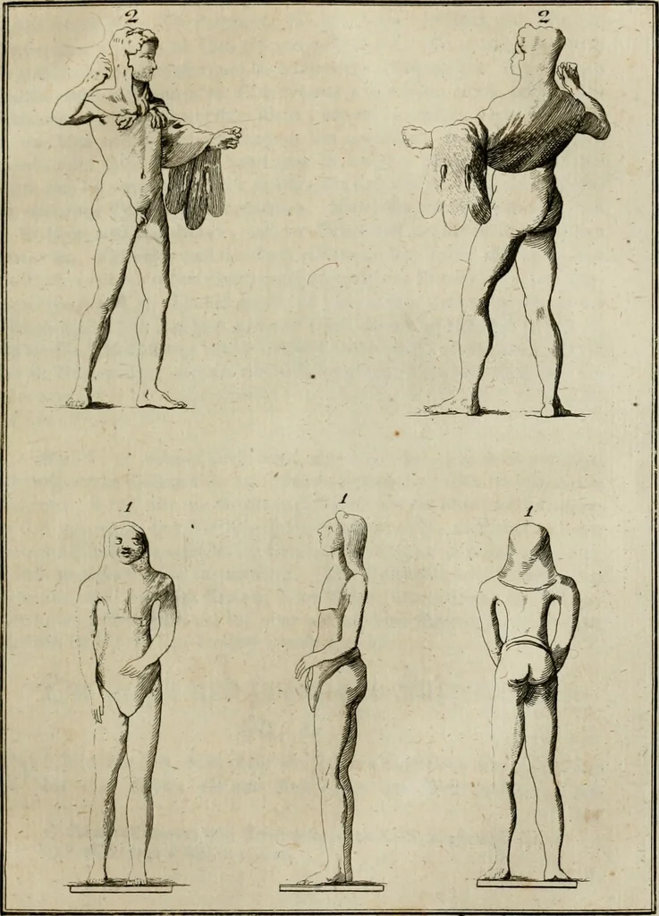 An illustration from Sammlung von Aegyptischen, Hetrurischen, Griechischen und Romischen Alterthümern, 1766, leaf 160
