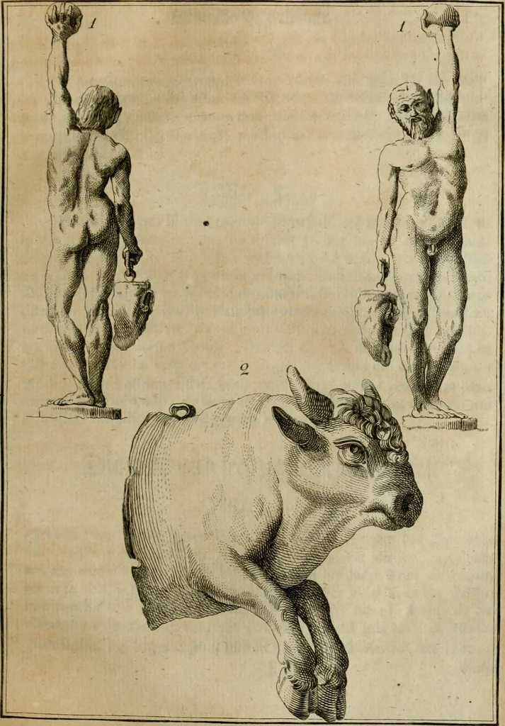An illustration from Sammlung von Aegyptischen, Hetrurischen, Griechischen und Romischen Alterthümern, 1766, leaf 326