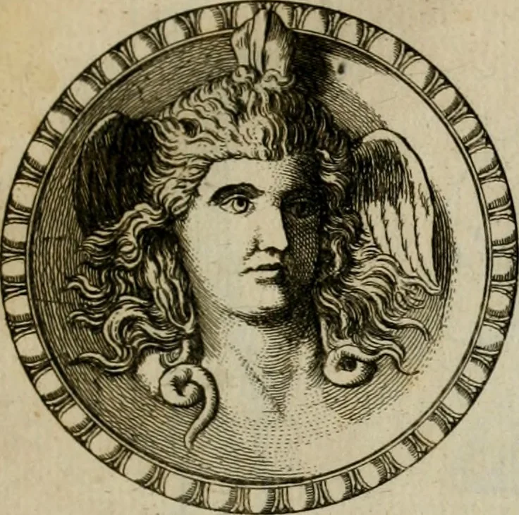 An illustration from Sammlung von Aegyptischen, Hetrurischen, Griechischen und Romischen Alterthümern, 1766, leaf 356