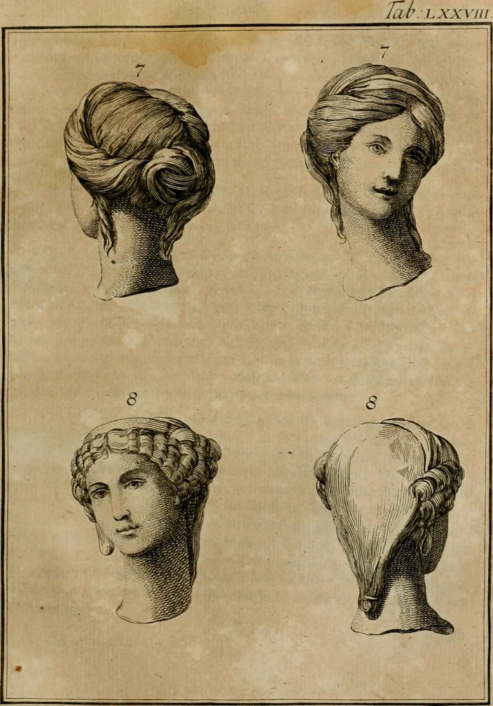 An illustration from Sammlung von Aegyptischen, Hetrurischen, Griechischen und Romischen Alterthümern, 1766, leaf 372