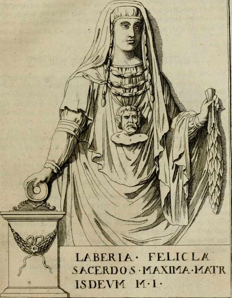 An illustration from Sammlung von Aegyptischen, Hetrurischen, Griechischen und Romischen Alterthümern, 1766, leaf 404