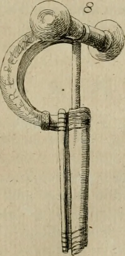 An illustration from Sammlung von Aegyptischen, Hetrurischen, Griechischen und Romischen Alterthümern, 1766, leaf 470
