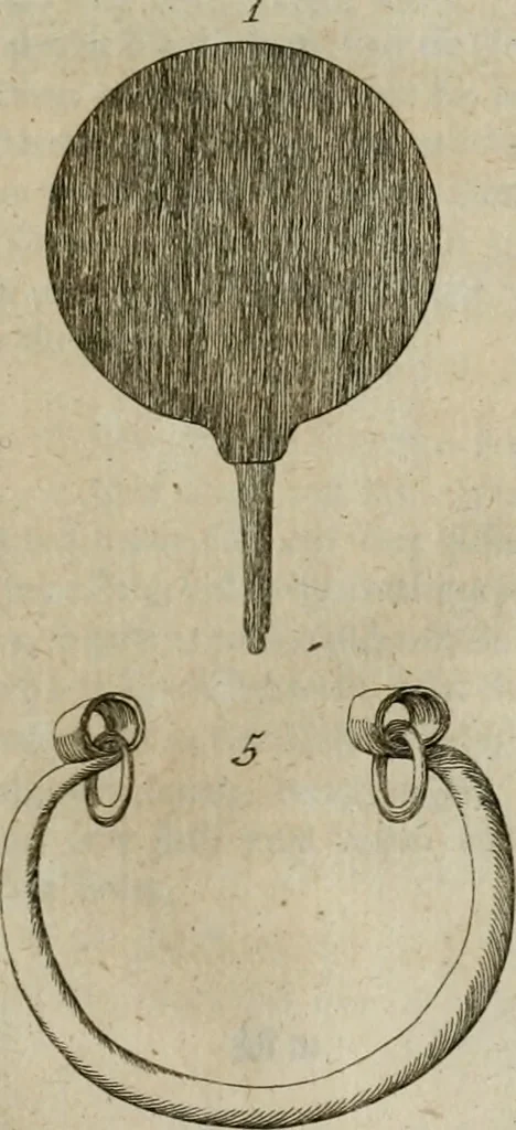 An illustration from Sammlung von Aegyptischen, Hetrurischen, Griechischen und Romischen Alterthümern, 1766, leaf 484