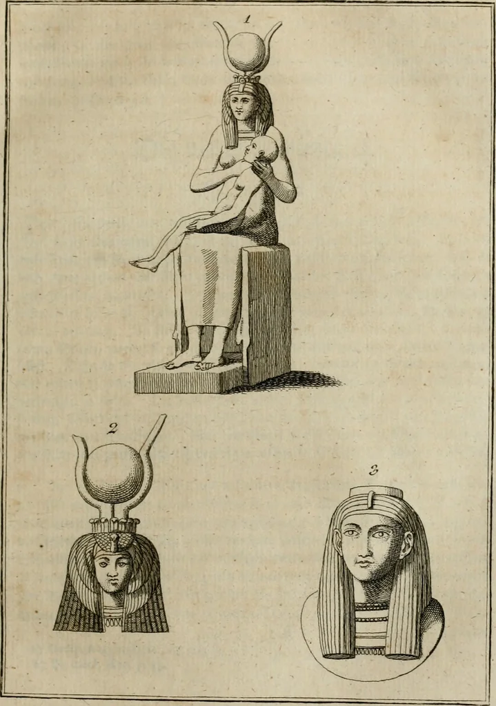 An illustration from Sammlung von Aegyptischen, Hetrurischen, Griechischen und Romischen Alterthümern, 1766, leaf 50