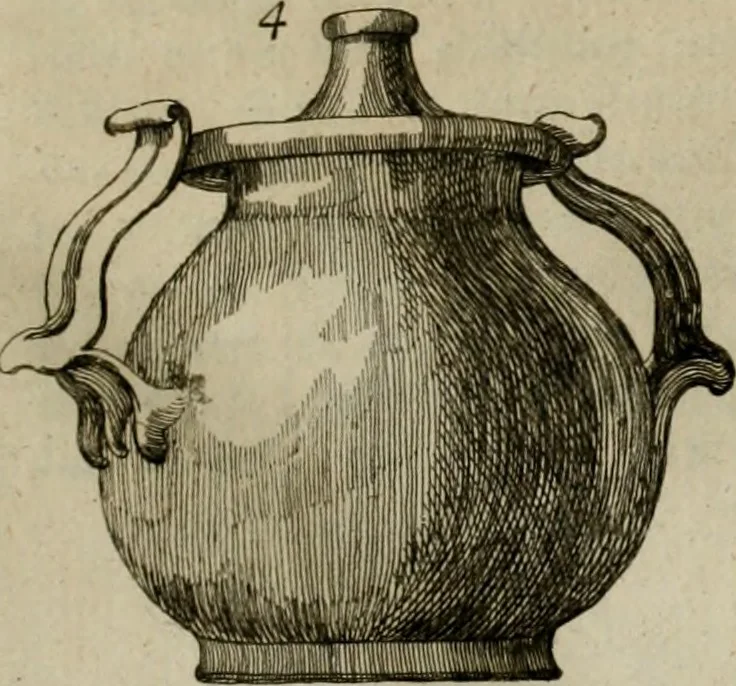 An illustration from Sammlung von Aegyptischen, Hetrurischen, Griechischen und Romischen Alterthümern, 1766, leaf 516