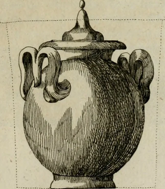 An illustration from Sammlung von Aegyptischen, Hetrurischen, Griechischen und Romischen Alterthümern, 1766, leaf 516