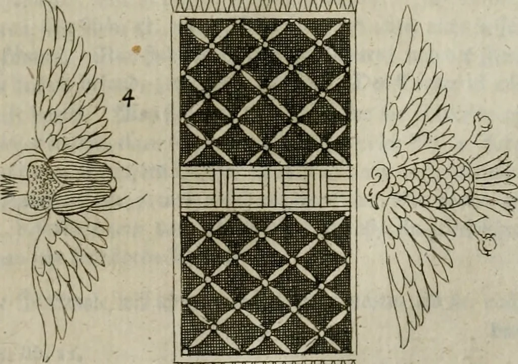 An illustration from Sammlung von Aegyptischen, Hetrurischen, Griechischen und Romischen Alterthümern, 1766, leaf 90