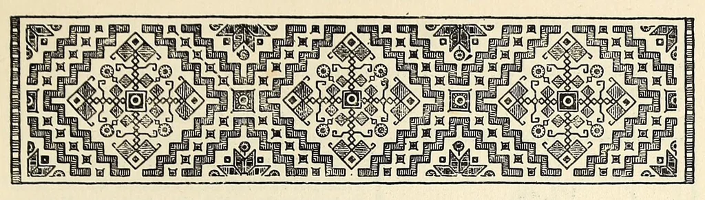 An illustration from Samplers and stitches : a handbook of the embroiderer's art, 1921, leaf 35
