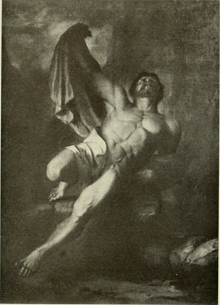 An illustration from Samuel F.B. Morse: his letters and journals. Edited and supplemented by his son Edward Lind Morse; illustrated with reporductions of his paintings and with notes and diagrams bearing on the invention of the telegraph, 1914, leaf 140