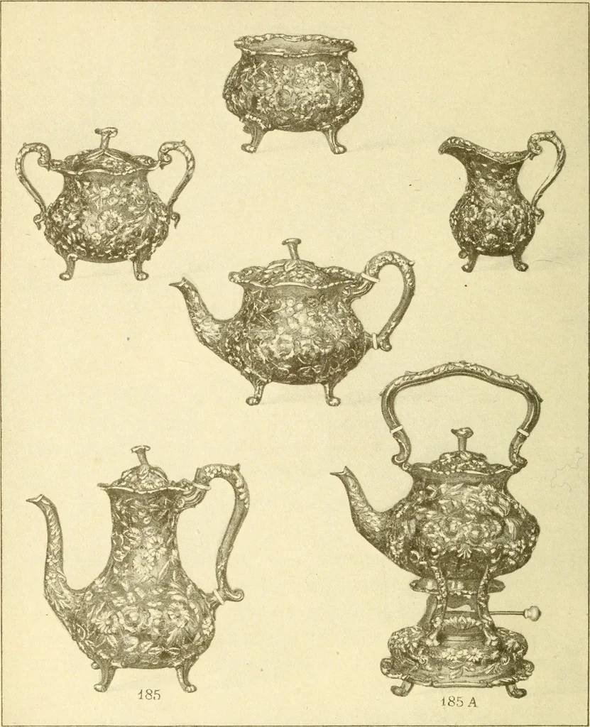 An illustration from Samuel Kirk & Son Co. : oldest makers of silverware in the United States : established 1817, 1914, leaf 11