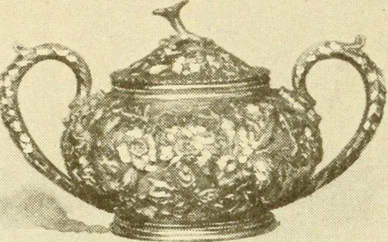 An illustration from Samuel Kirk & Son Co. : oldest makers of silverware in the United States : established 1817, 1914, leaf 13