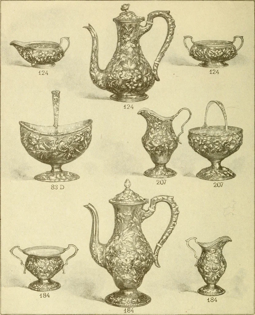 An illustration from Samuel Kirk & Son Co. : oldest makers of silverware in the United States : established 1817, 1914, leaf 15