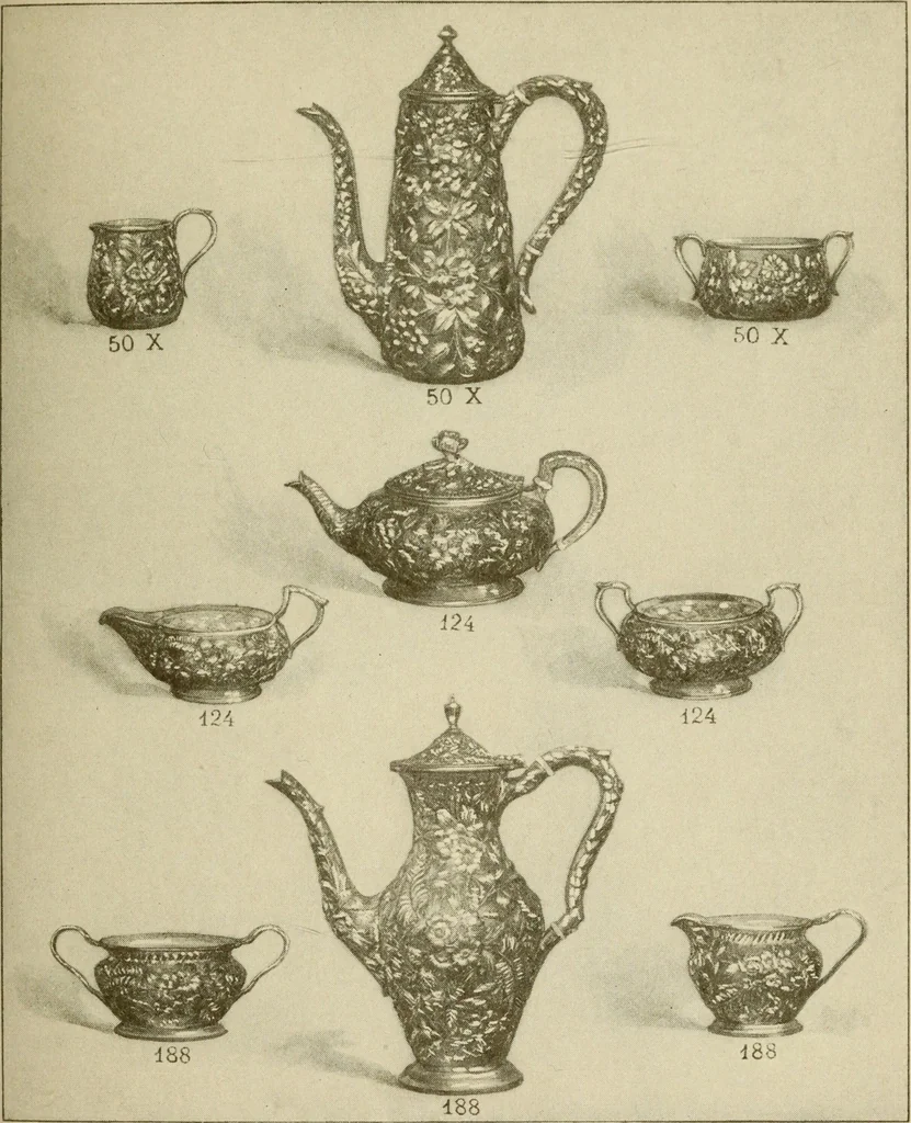 An illustration from Samuel Kirk & Son Co. : oldest makers of silverware in the United States : established 1817, 1914, leaf 16
