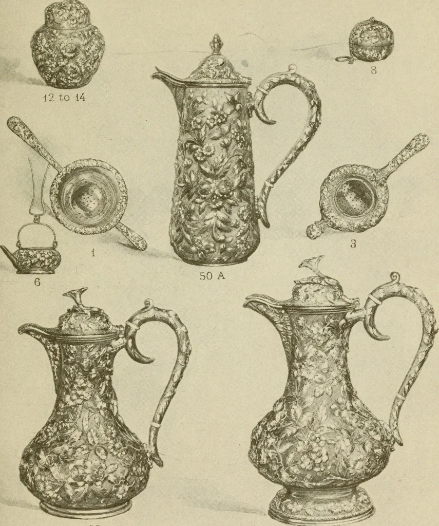An illustration from Samuel Kirk & Son Co. : oldest makers of silverware in the United States : established 1817, 1914, leaf 18
