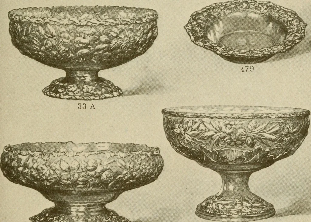 An illustration from Samuel Kirk & Son Co. : oldest makers of silverware in the United States : established 1817, 1914, leaf 22