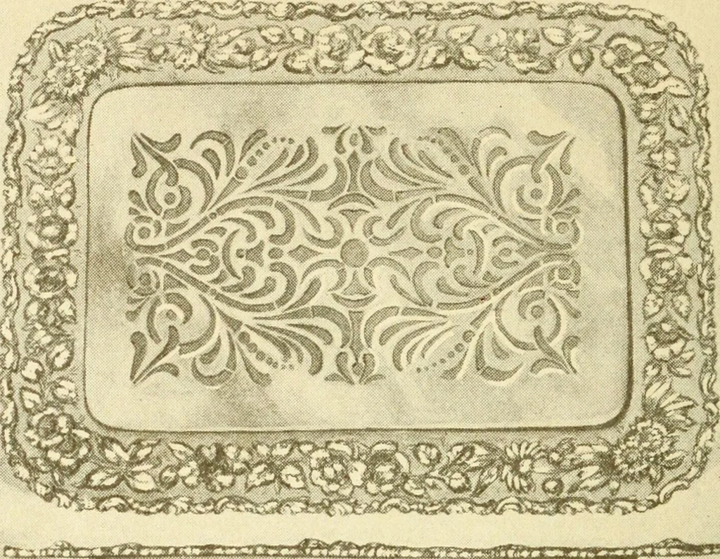 An illustration from Samuel Kirk & Son Co. : oldest makers of silverware in the United States : established 1817, 1914, leaf 25