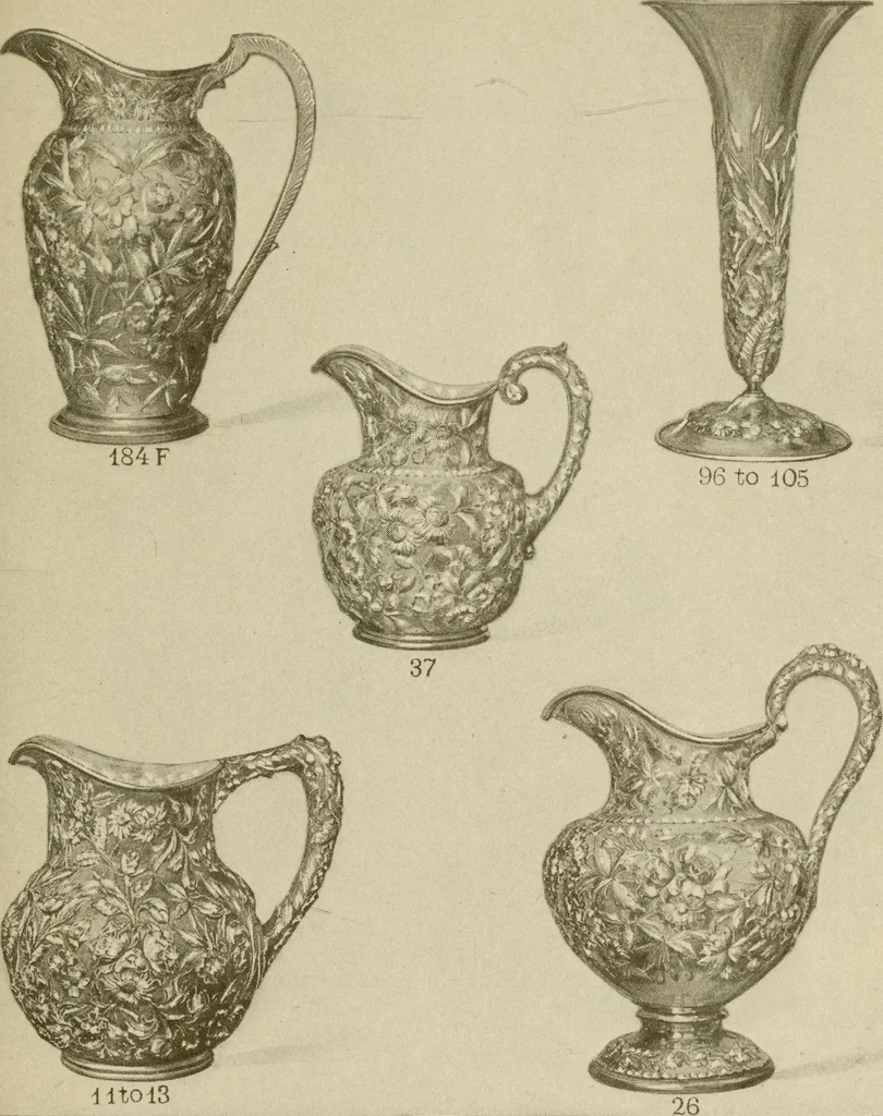 An illustration from Samuel Kirk & Son Co. : oldest makers of silverware in the United States : established 1817, 1914, leaf 28