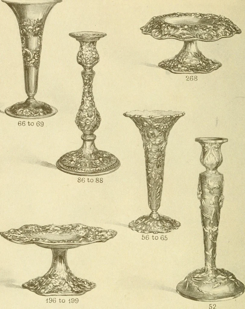 An illustration from Samuel Kirk & Son Co. : oldest makers of silverware in the United States : established 1817, 1914, leaf 29