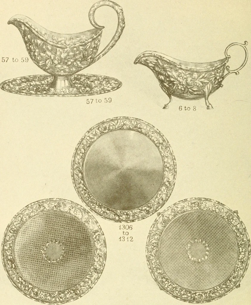 An illustration from Samuel Kirk & Son Co. : oldest makers of silverware in the United States : established 1817, 1914, leaf 31