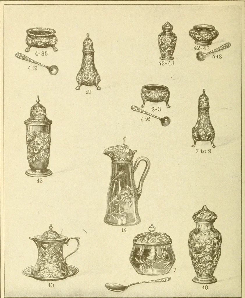 An illustration from Samuel Kirk & Son Co. : oldest makers of silverware in the United States : established 1817, 1914, leaf 33