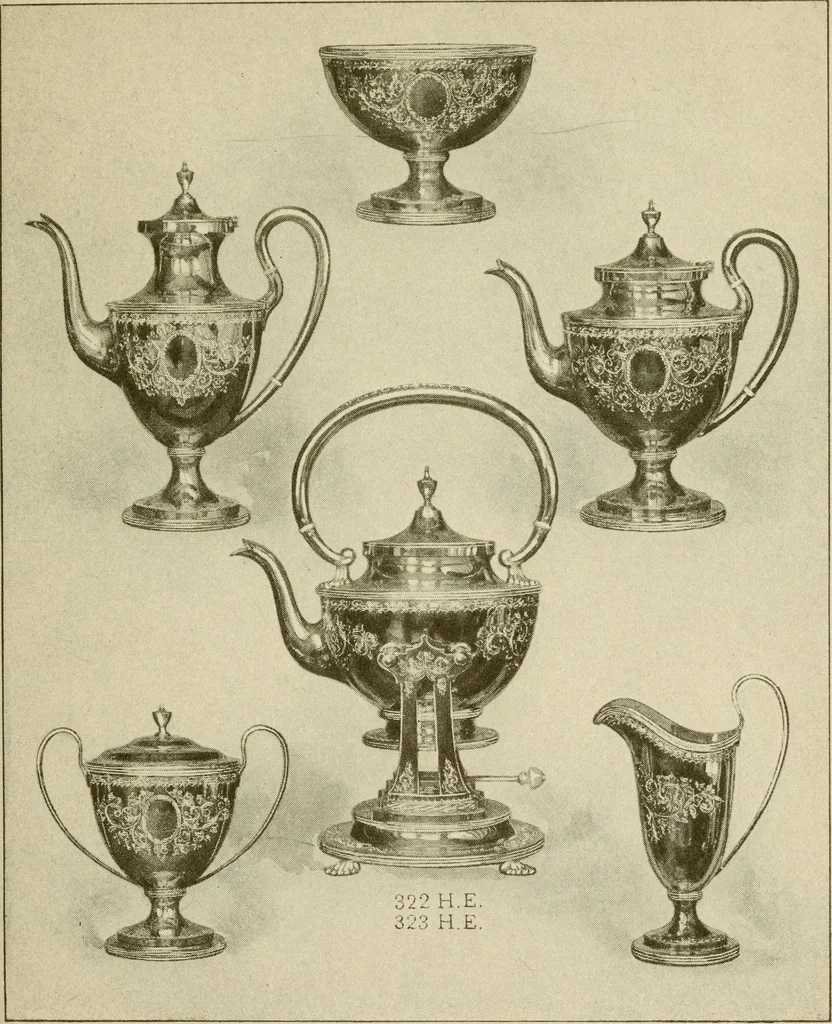 An illustration from Samuel Kirk & Son Co. : oldest makers of silverware in the United States : established 1817, 1914, leaf 40